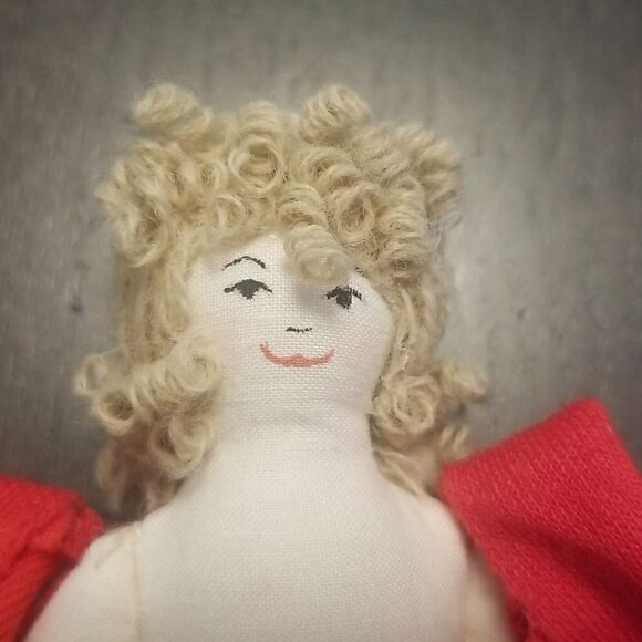 2 Rag Cloth Doll Vintage hand made - Picture 3 of 14